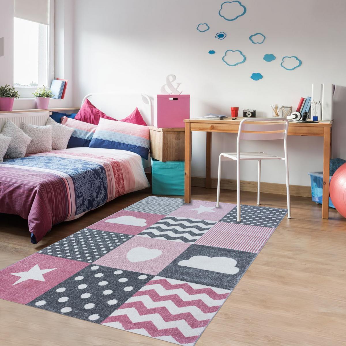 Tapis enfant tissé VOME