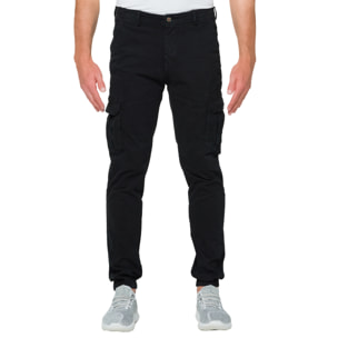 Pantalone Hot Buttered cargo Atherton Nero