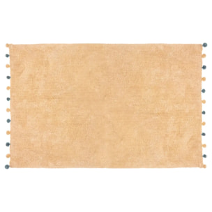 Tapis enfant - beige - coton 100x150 cm
