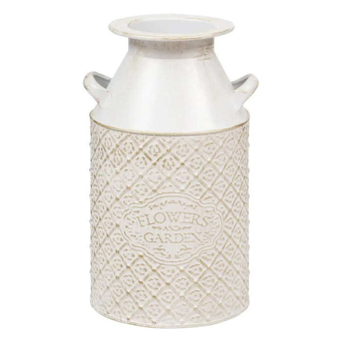 Pot à lait "Tino" blanc chaud H31,5cm