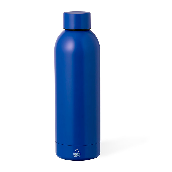 Bidón térmico de doble capa en Acero Inox Reciclado de 550 ml de capacidad.