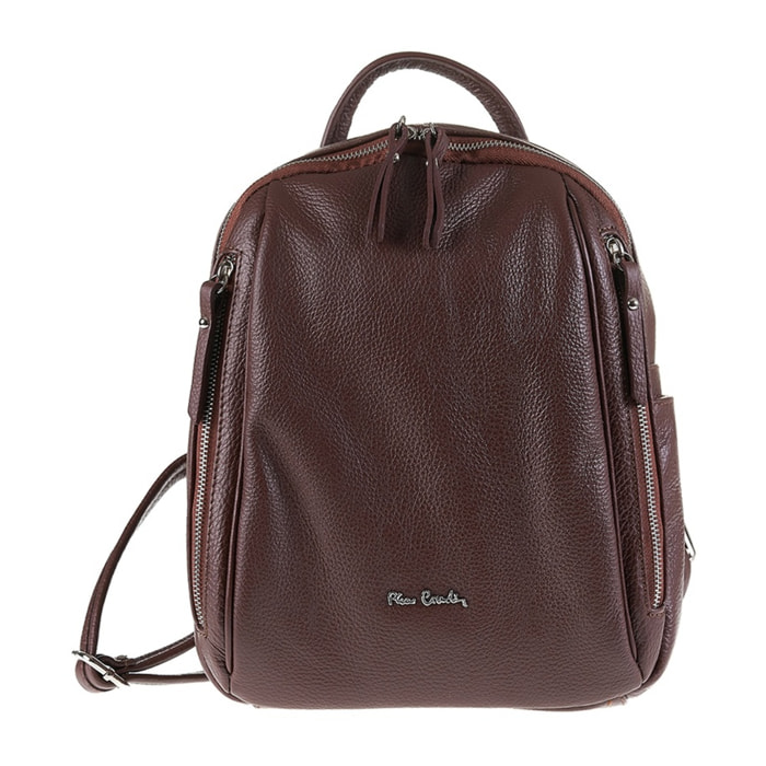 Zaino da donna in pelle Made in Italy - Modello Céleste Nova - Casual - 26.0 x 30.0 x 11.0 cm