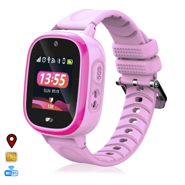 Smartwatch TD31 GPS, LBS, Wi-Fi. Localizzatore speciale per bambini. Con fotocamera, chiamata SOS, allarme.