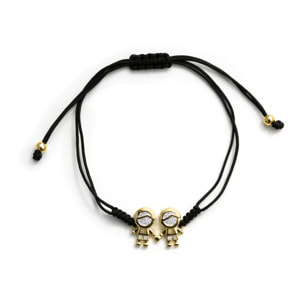 Pulsera Boys acabado oro amarillo 18k