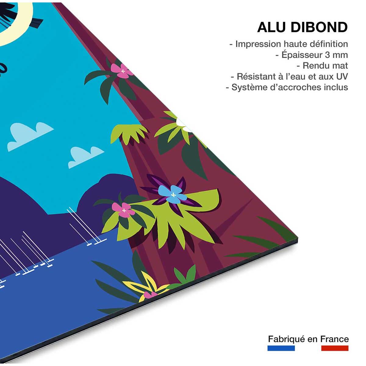 Tableau toucan à rio de janeiro Tableau alu Dibond