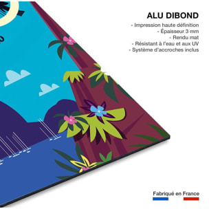 Tableau toucan à rio de janeiro Tableau alu Dibond