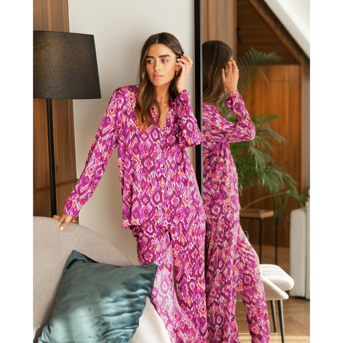 Camisa Manga Larga de Pijama