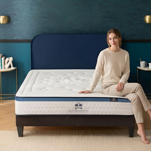 Matelas Suite Présidentielle, Soutien Ferme, 28 cm, Mémoire de Forme & Mousse Supersoft