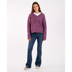 Pantalón de mujer vaquero acampanado