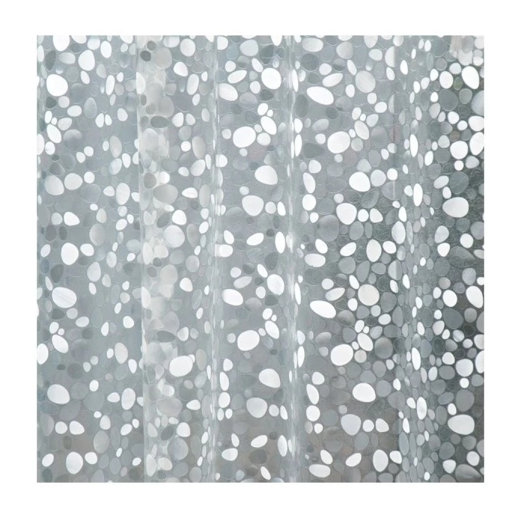 Rideau de douche EVA ODENSE 180x200cm QUALIà PREMIUM Transparent  -Anneaux inclus MSV