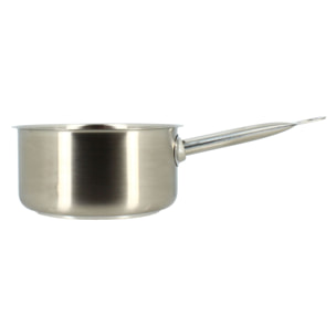 Casserole professionnelle acier inoxydable 18cm - tous feux  PROFESSIONNEL