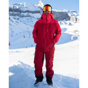 Pantalones para hombre ECOON ECOExplorer Pants Men - Rojo