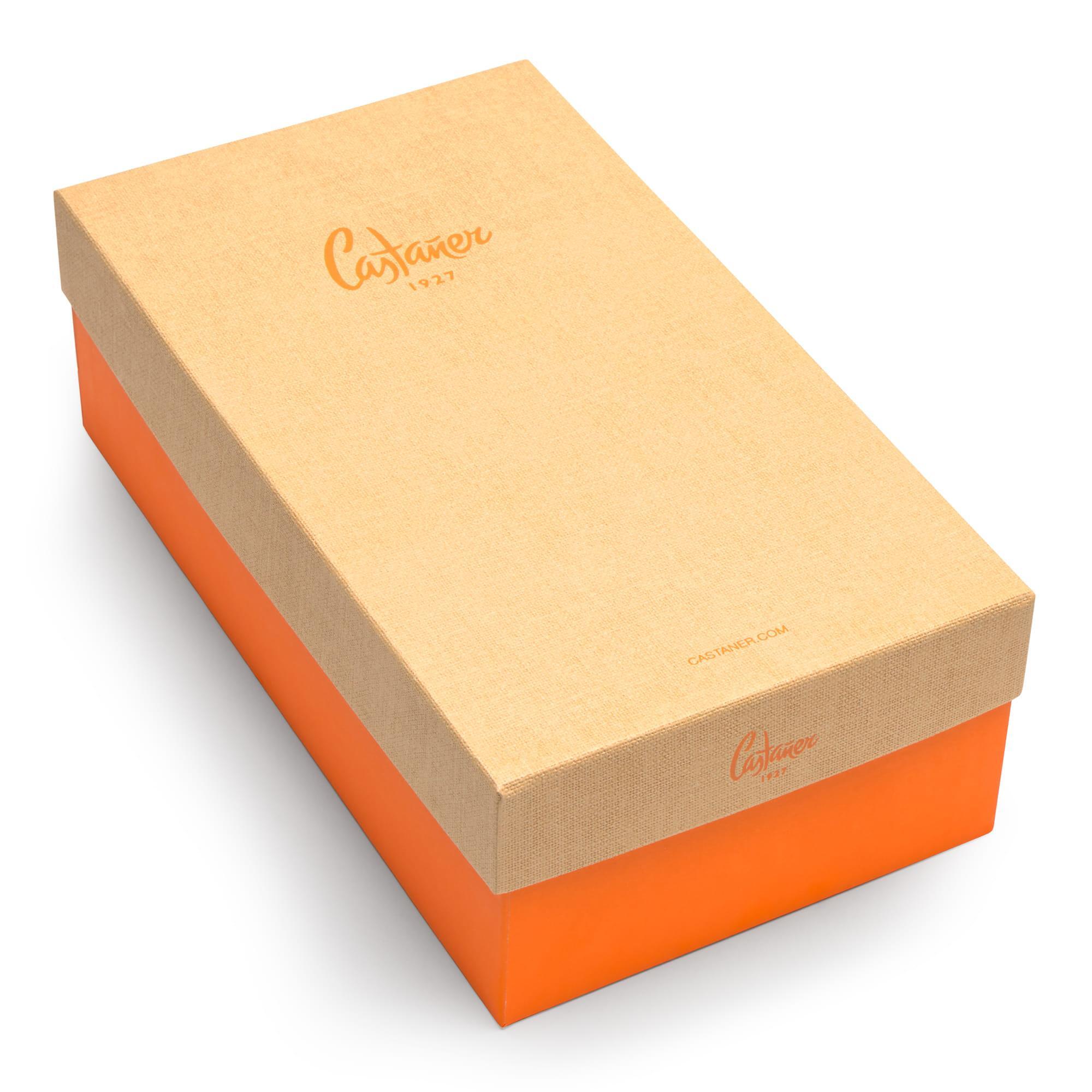 Alpargatas de cuña de mujer Dosalia en algodón acabado lavado, yute a tono