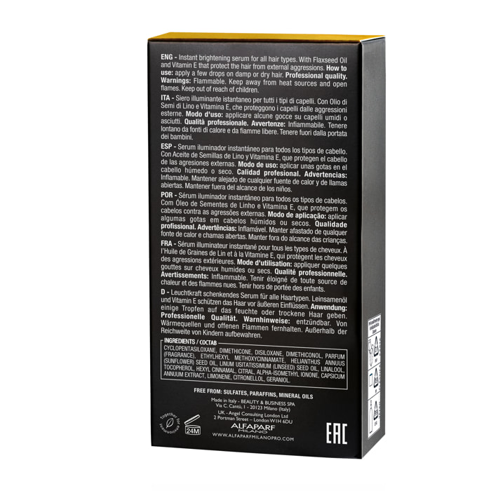 ALFAPARF MILANO Semi Di Lino Cristalli Liquidi 30ml