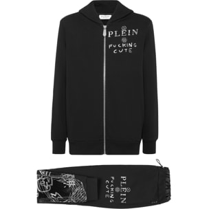 PHILIPP PLEIN Tracksuit: Hoodie & Trousers TEDDY