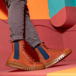 Botines 1779 NOBUCK KAKI-PISTACHO/BELLEVILLE color Kaki-pistacho