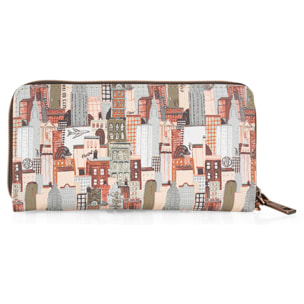 Cartera Mujer Sint Skpat Buildings Marron