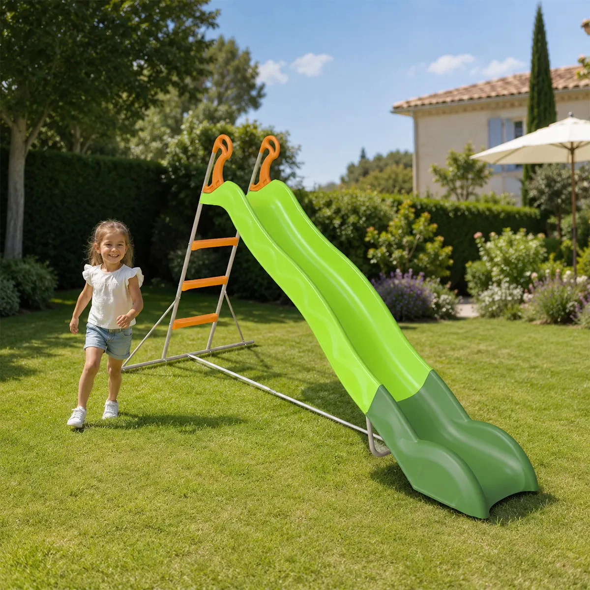 Toboggan LINOU 2,63 m, 3-12 ans