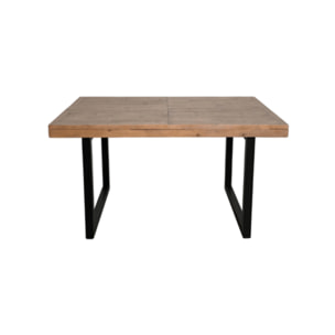 Table extensible 140/180 bois recyclé AUCKLAND