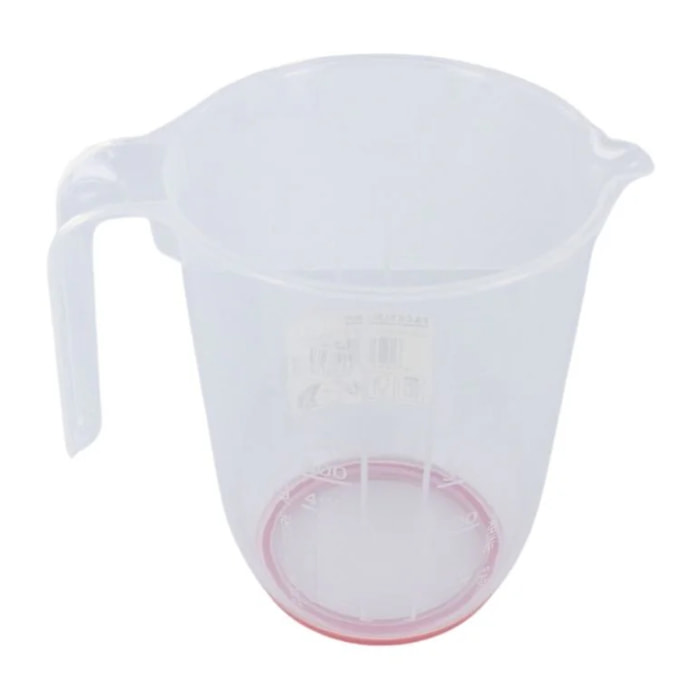 Verre doseur transparent en plastique Fackelmann Basic