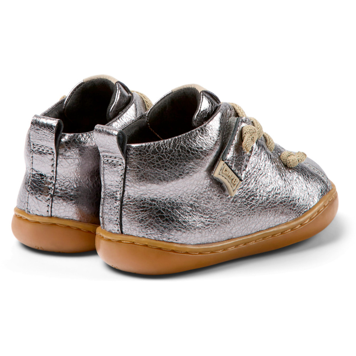 CAMPER Peu Cami - Zapatillas Sneakers Gris Infantil Unisex