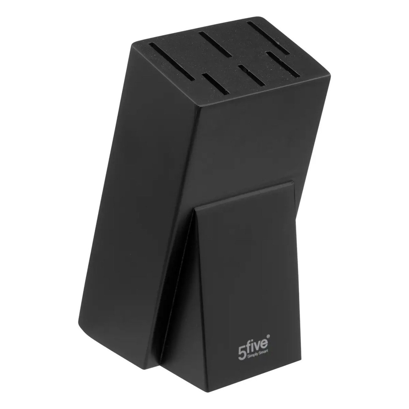Bloc 6 couteaux noir
