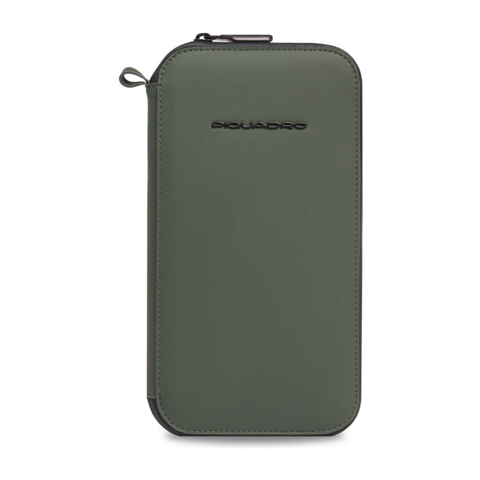 Piquadro Porta passaporto con zip