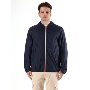 Giacca Impermeabile con cappuccio e zip Leone Basic