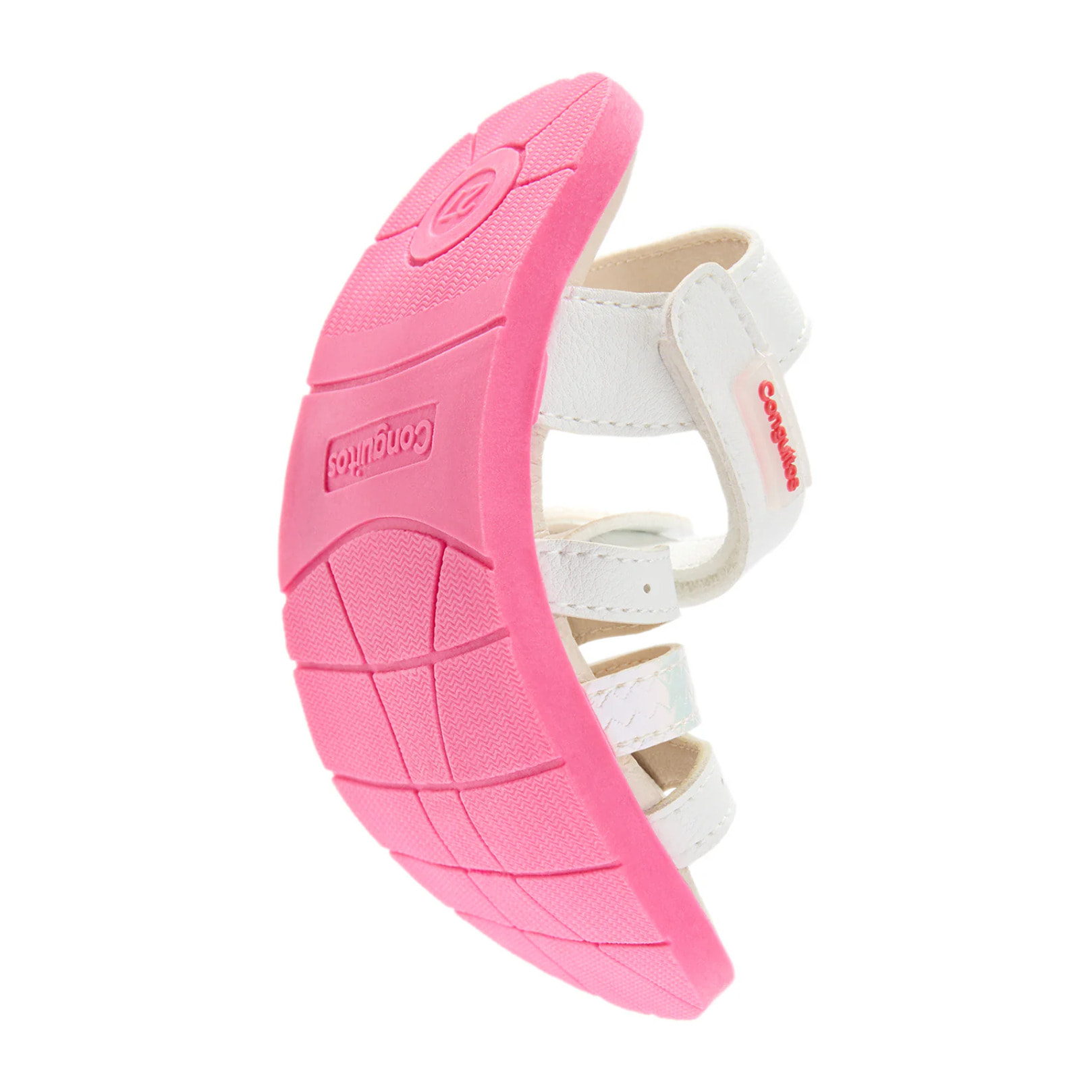 Sandalias Abiertas de Niña Respetuosas Goflex en Blanco