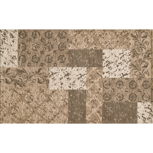 Tappeto Lavabile Arredo Classico Tortora