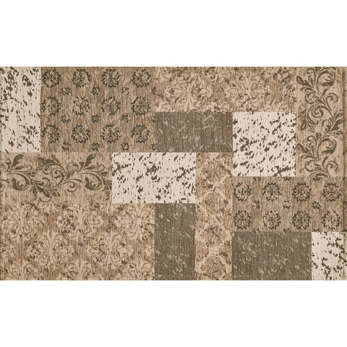 Tappeto Lavabile Arredo Classico Tortora