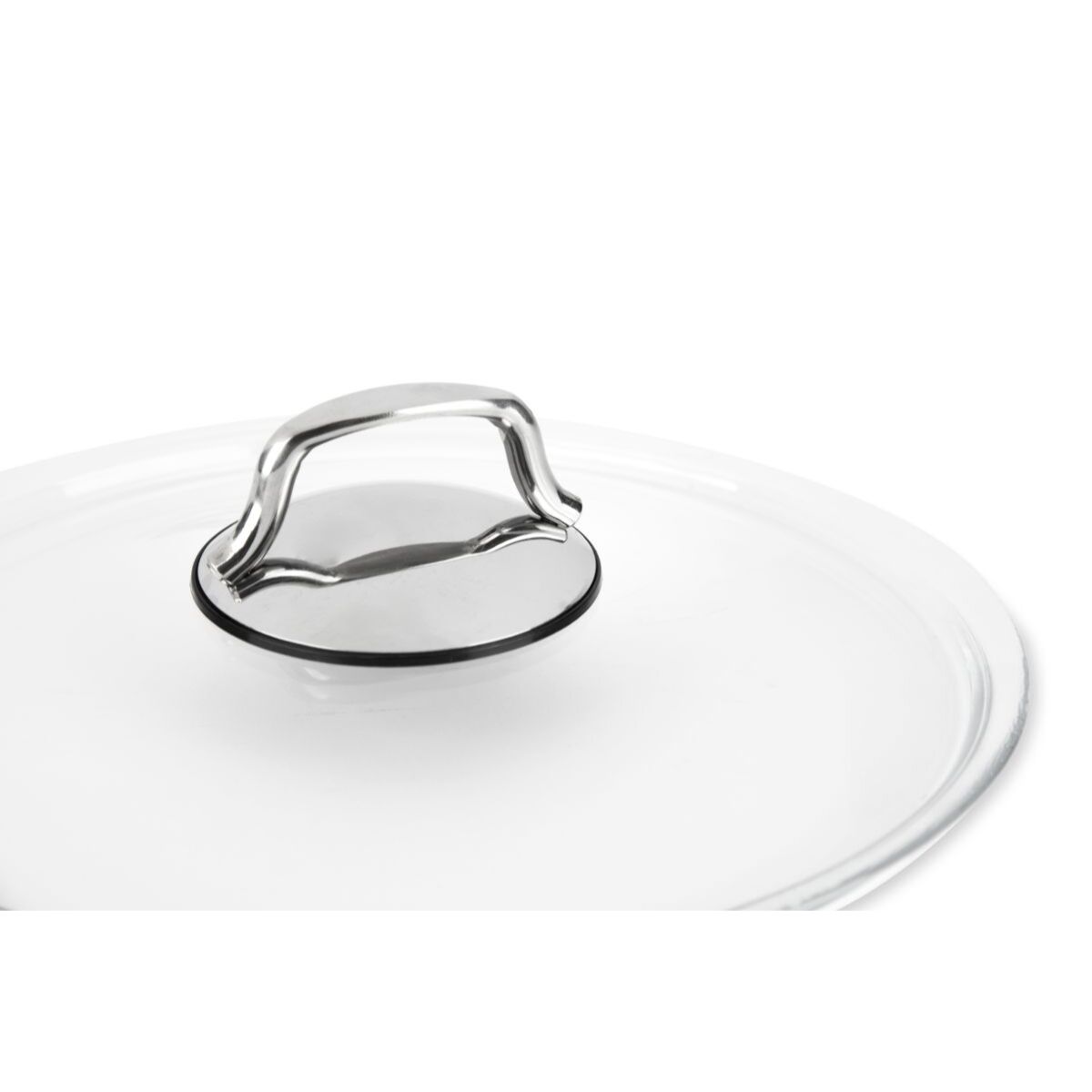 Casserole avec couvercle 24 cm Excelsa – Five Stars, Aluminium antiadhérent Noir