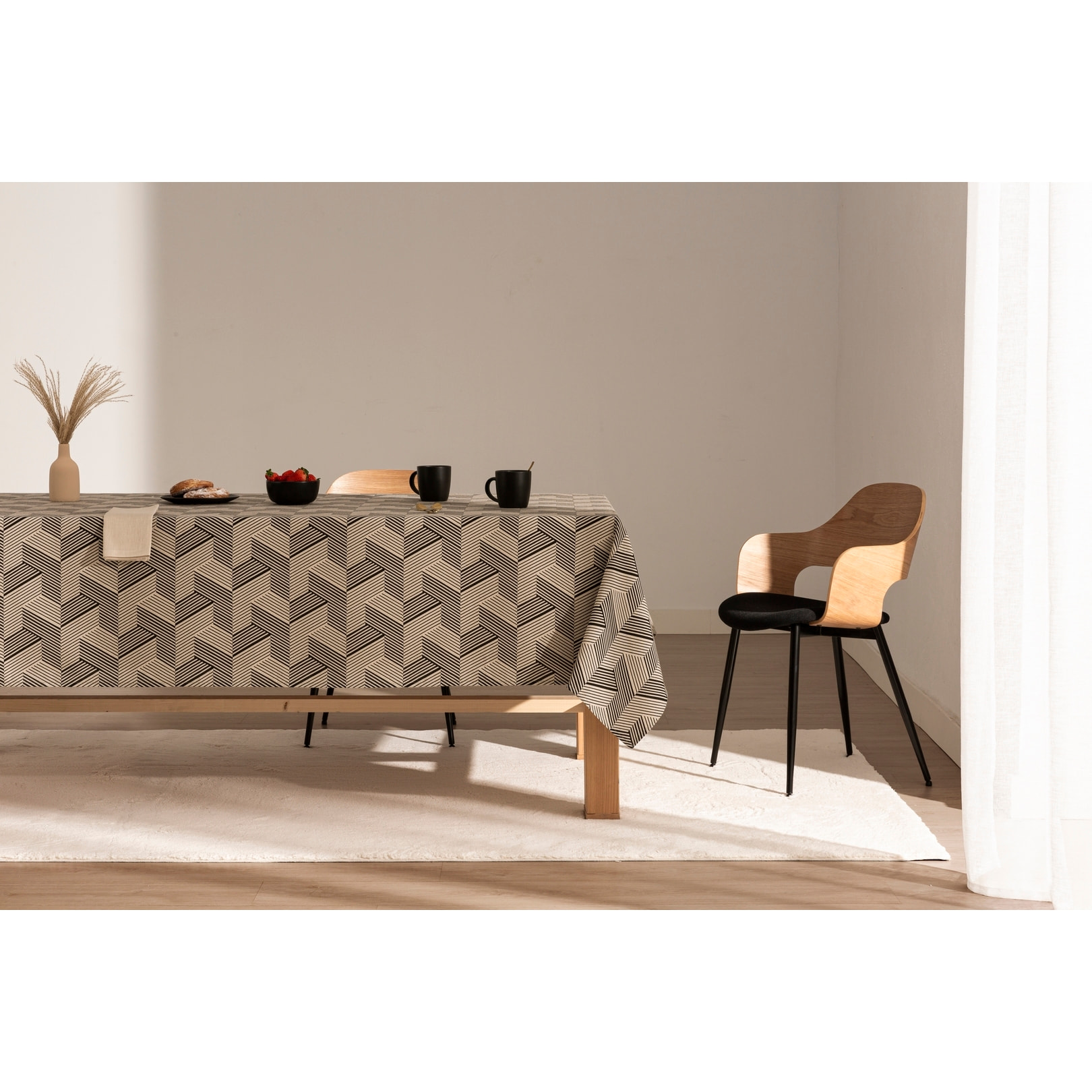 Mantel antimanchas VICO NEGRO