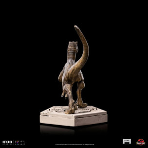 Jurassic World Icons Statua Velociraptor B 9 Cm Iron Studios