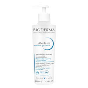 Atoderm Intensive Gel-Crème - Soin Frais Ultra-Apaisant Peaux sensibles