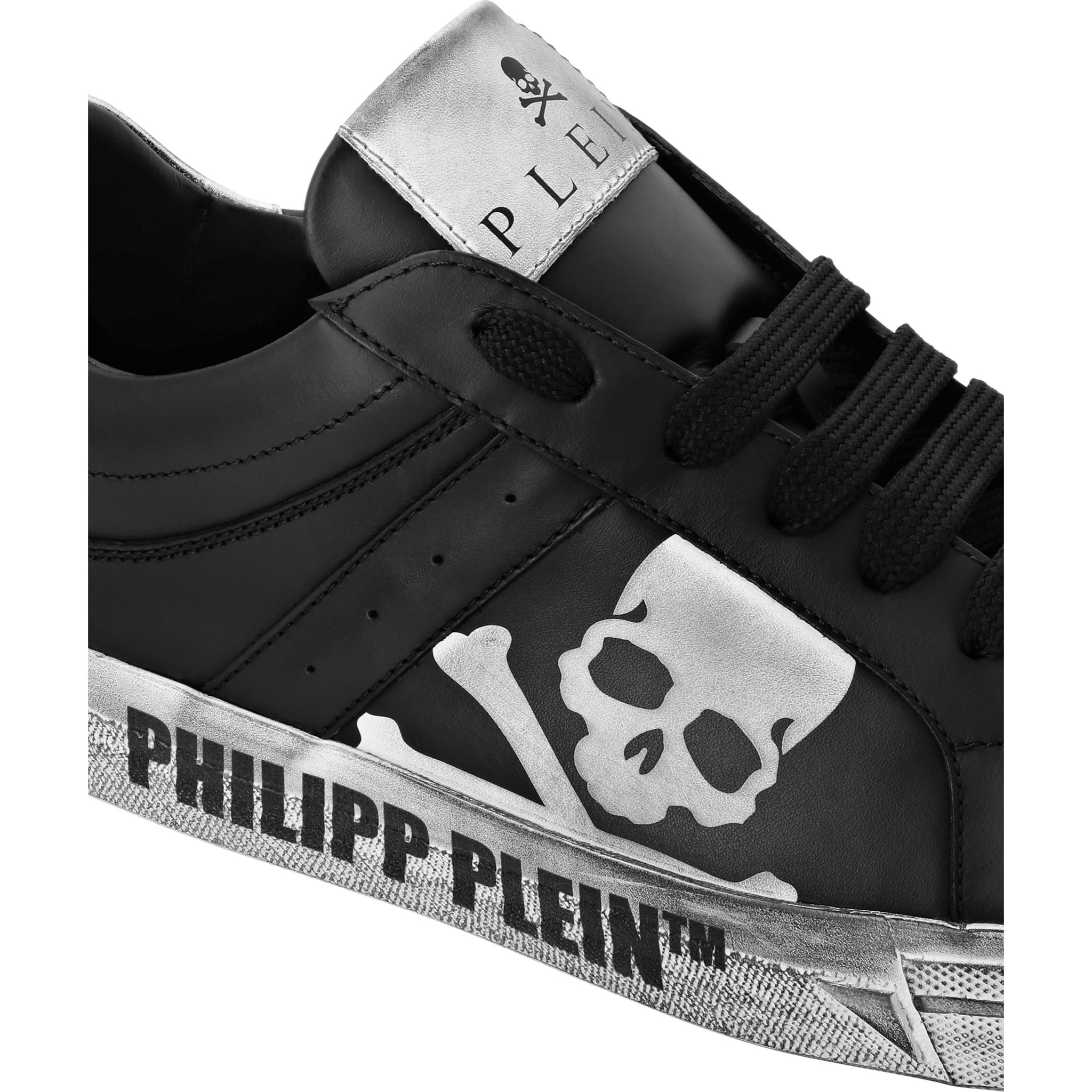 PHILIPP PLEIN Low-Top Sneakers SKULL
