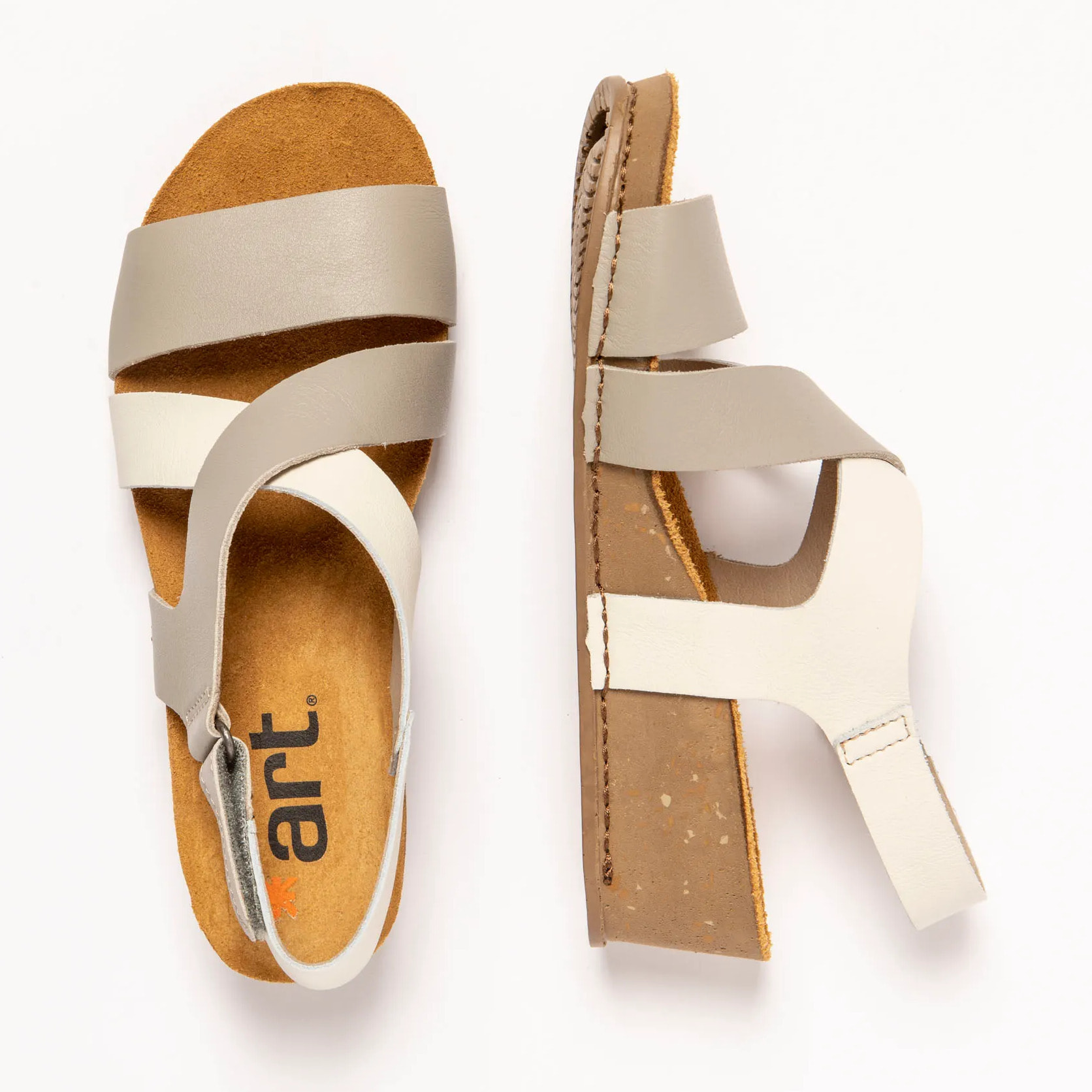 Sandalias 1933 NAPPA SESAME-CREAM/ I LIVE color Sesame-cream