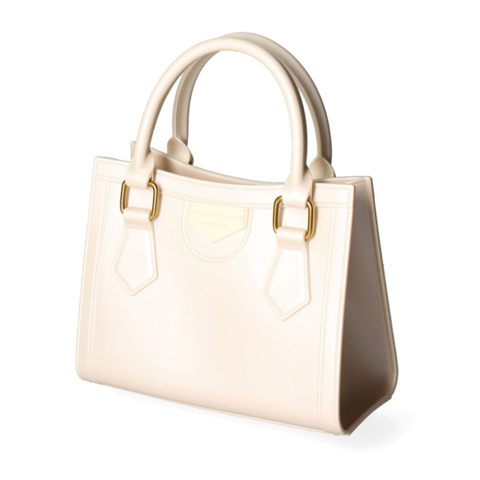 Borsa a mano da donna - Modello False - 100% Pvc - 15.0 x 19.0 x 10.0 cm