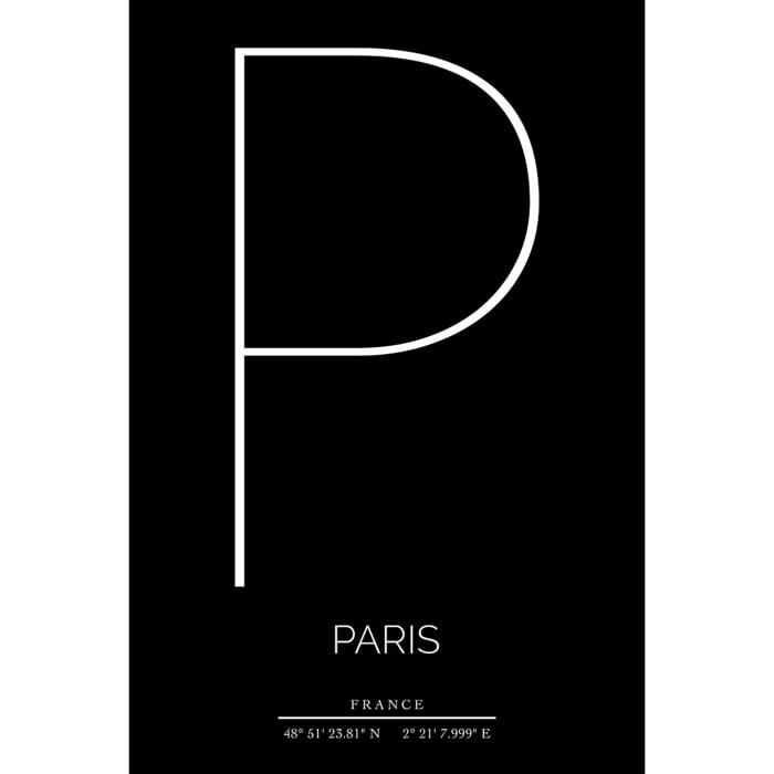 Tableau Paris Toile imprimée