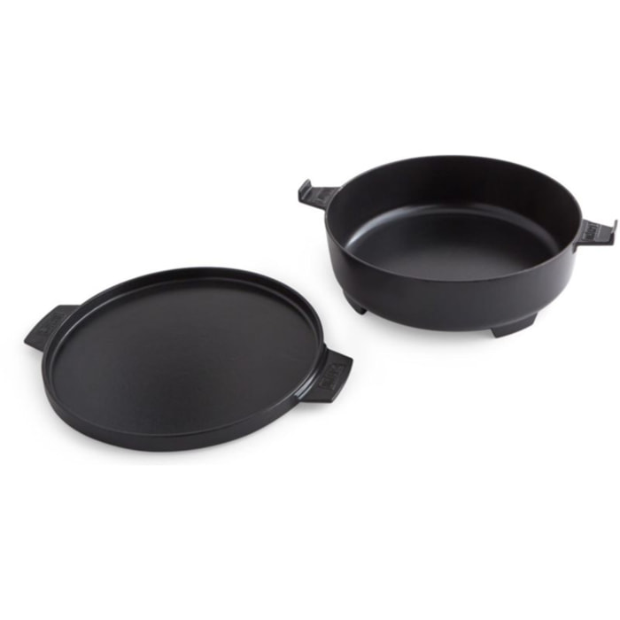 Cocotte barbecue WEBER COCOTTE 2 EN 1 POUR GBS