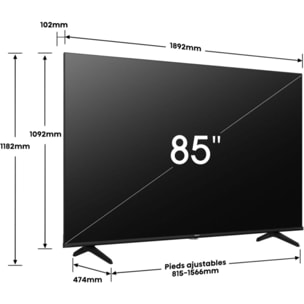 TV QLED HISENSE 85E7NQ 2024