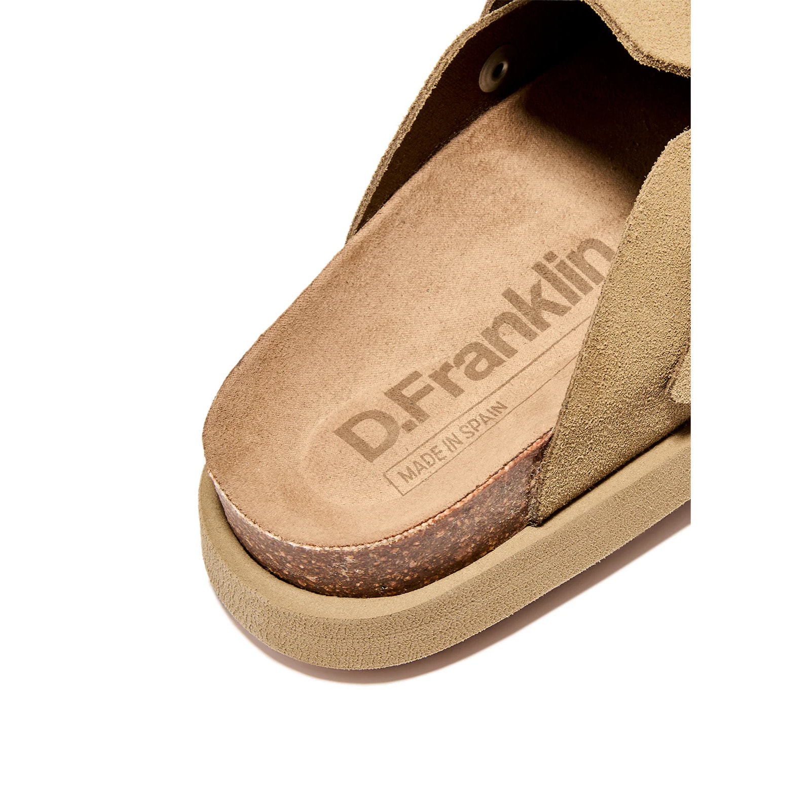 Zuecos Unisex Cierre Hebilla en Arena Vibe Clog