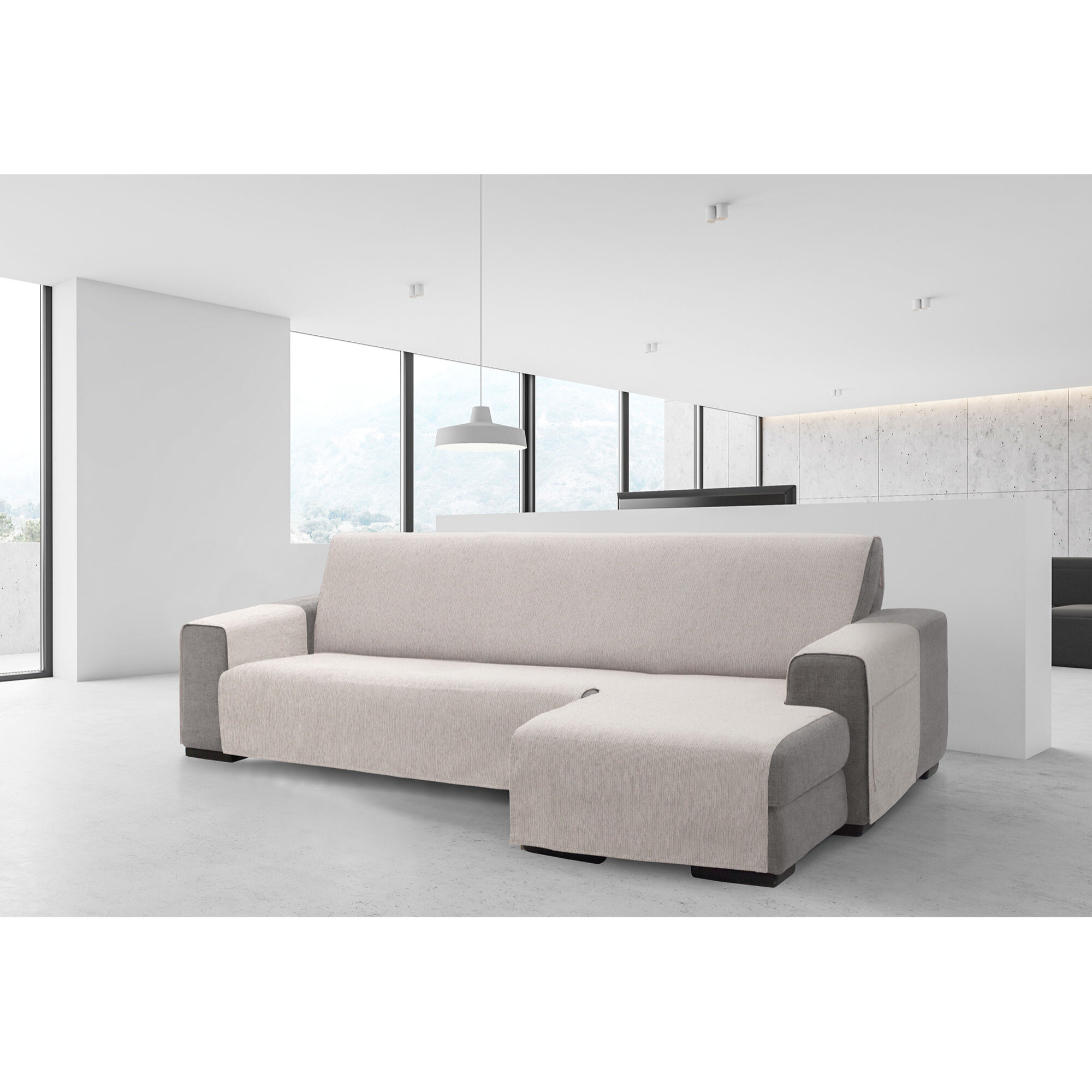 Cubre Sofá Chaise Longue Derecha modelo PRISCILA
