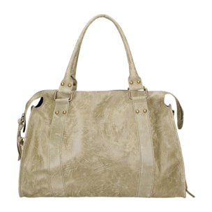 Borsa a spalla da donna - Modello Clara - Vera pelle - 41.0 x 28.0 x 13.0 cm
