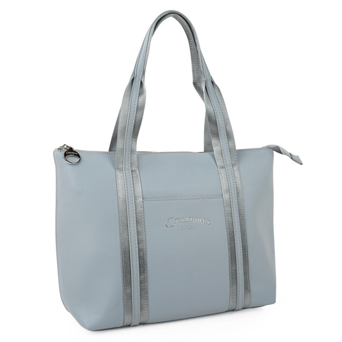 Bolso Shopper-Tote Cimarron Jenison Azul Vaquero