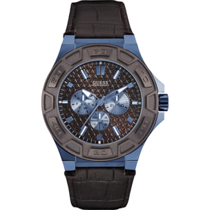 Reloj Guess W0674G5 Hombre Analogico Cuarzo con Correa de Pu & leather