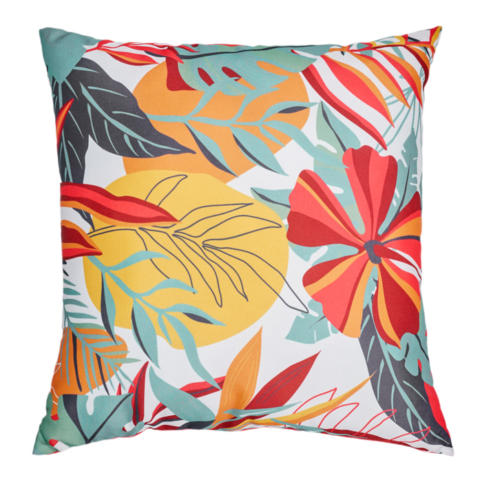 Coussin Deperlant Paradis Exotique 40x40cm