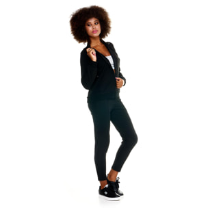 Traje de boxeo mujer Leone con cremallera completa Winter Chic