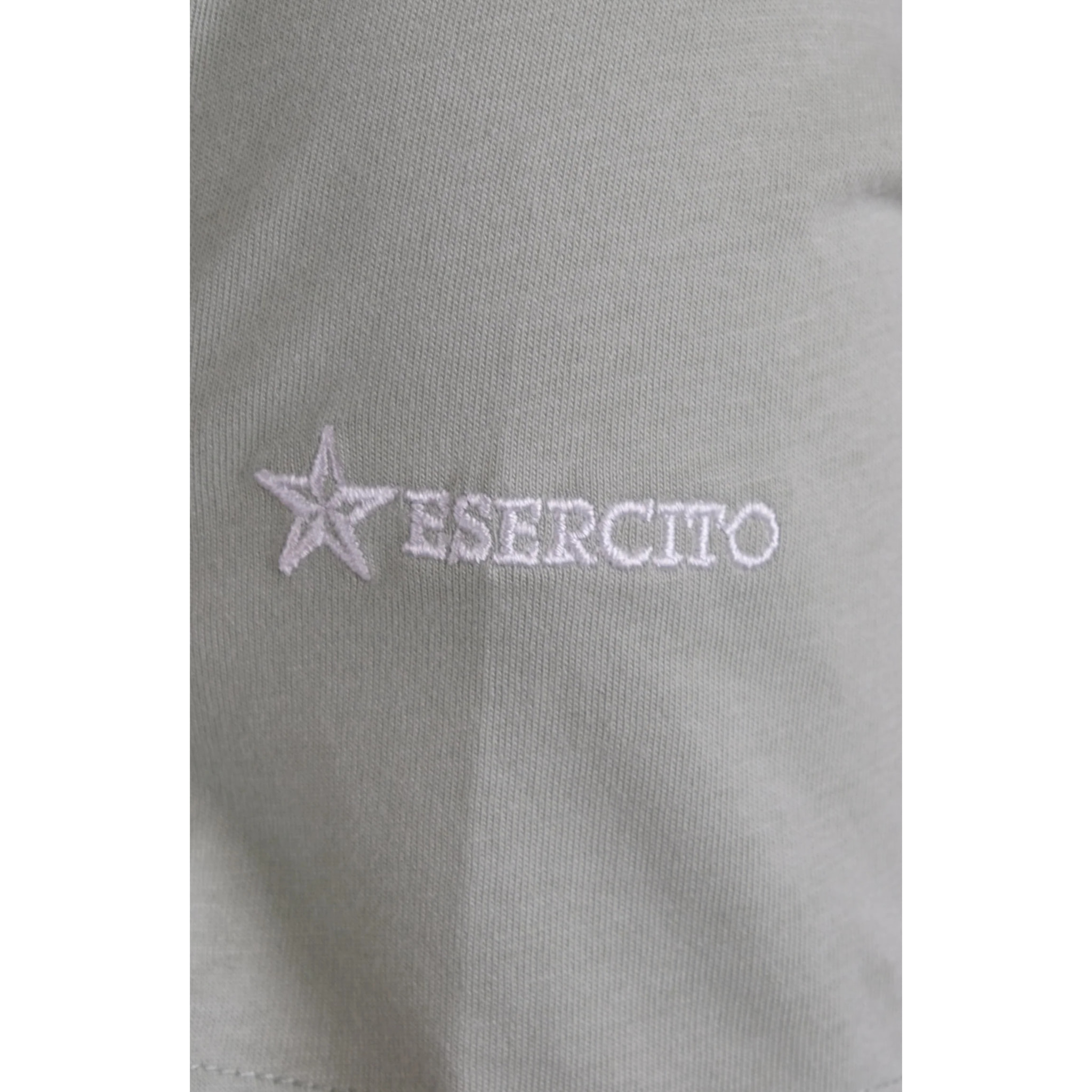T-shirt Esercito verde in cotone uomo
