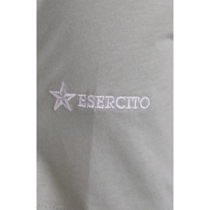 T-shirt Esercito verde in cotone uomo